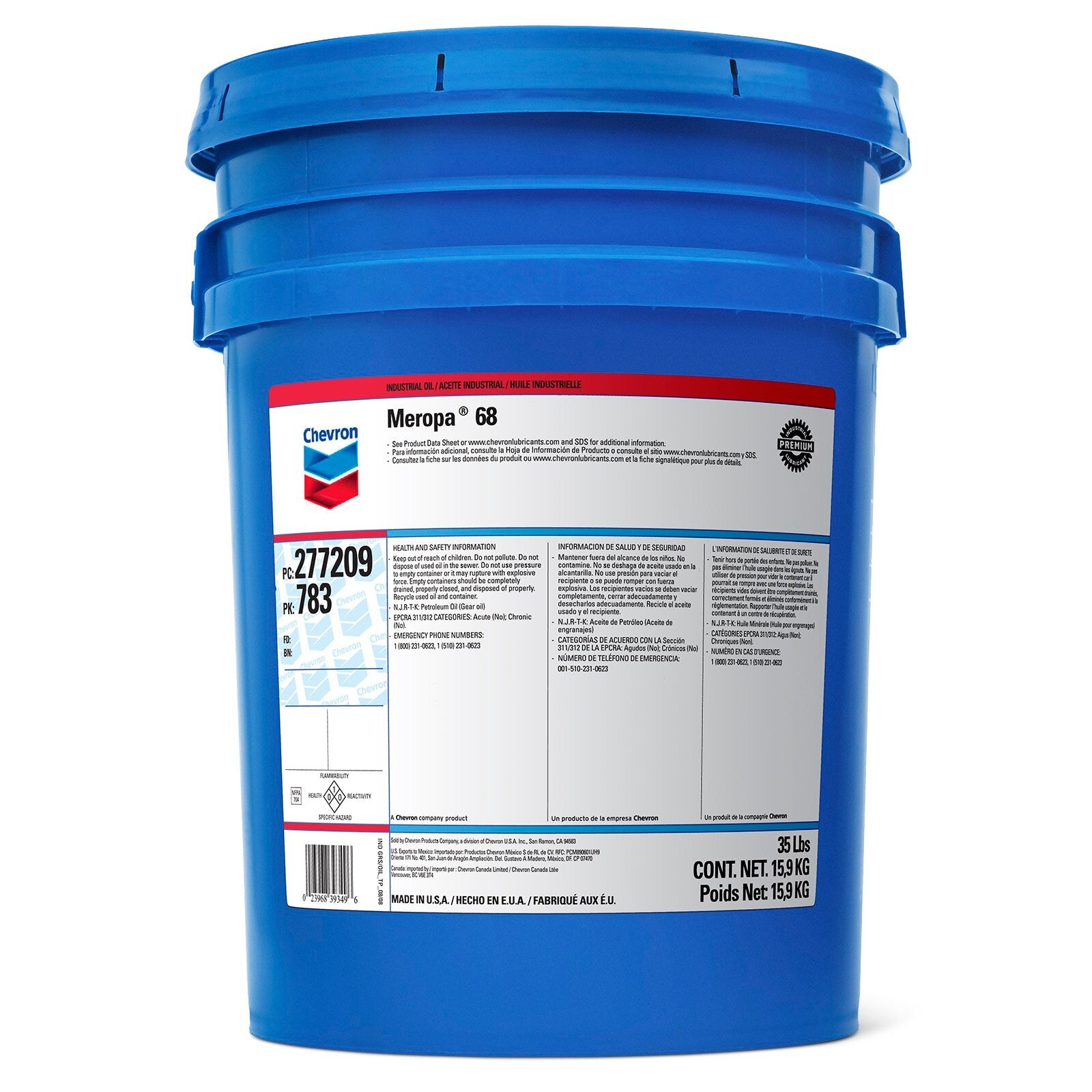 Genie Part # 277209451CHVPK – Industrial Gear Oil