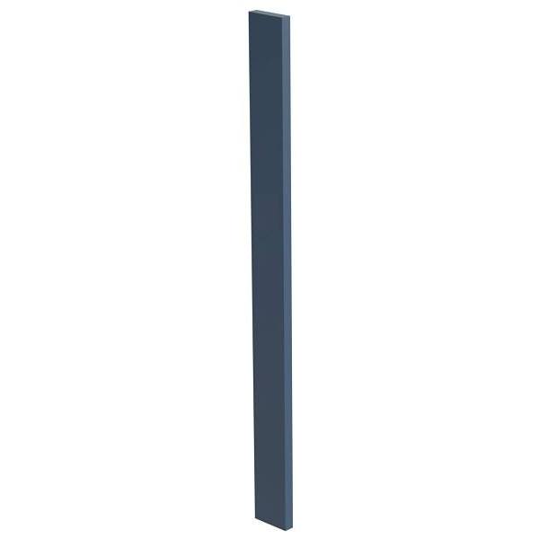 Mill'S Pride Richmond Kitchen Cabinet Filler Strip, Valencia Blue, 3"X96"X0.75"