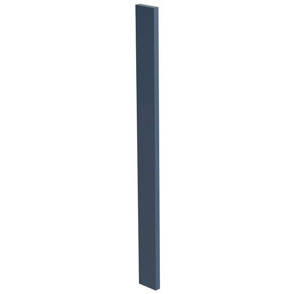Mill'S Pride Richmond Kitchen Cabinet Filler Strip, Valencia Blue, 3"X36"X0.75"