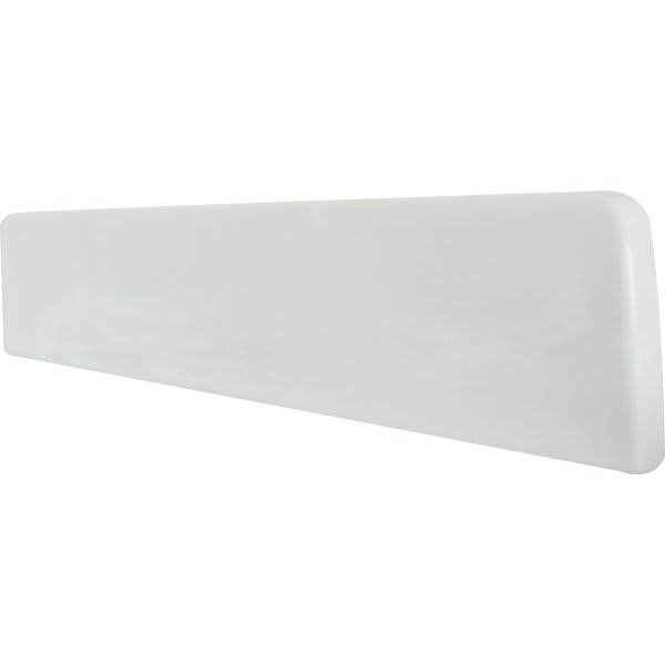 Seasons 21-1/4 X 3-1/2 White Swirl On White Cultured Marble