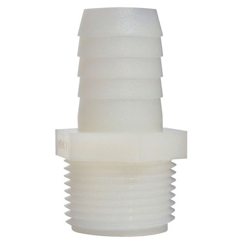 Straight Fitting 1-1/4"NPT X 3/4" Barb