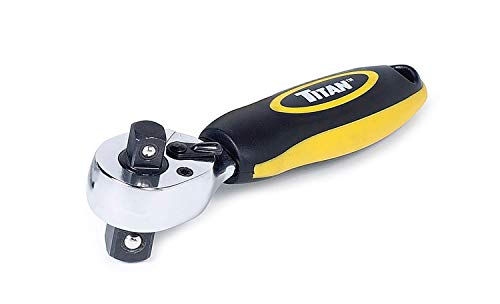 Titan 12051 3/8 and 1/2-Inch Dr. Stubby Ratchet