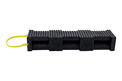 AME 15210 Super Stacker Cribbing Block 4" x 4" x 18" Black