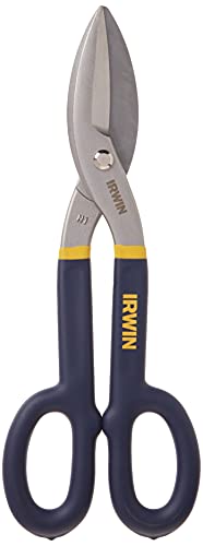 Irwin 22012 2-3/4-Inch Cut Capacity 12-3/4-Inch Flat Blade Tinner's Snip