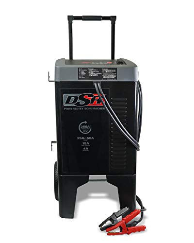 Schumacher DSR121 10/50/250A 6/12V Wheel Battery Charger and Starter