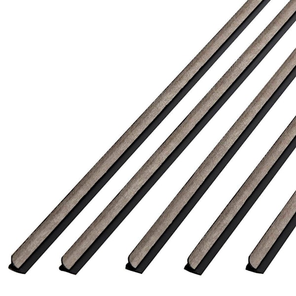 Fasade 47" Vinyl Inside Corner Trim, Batique Cream, Package Of 5