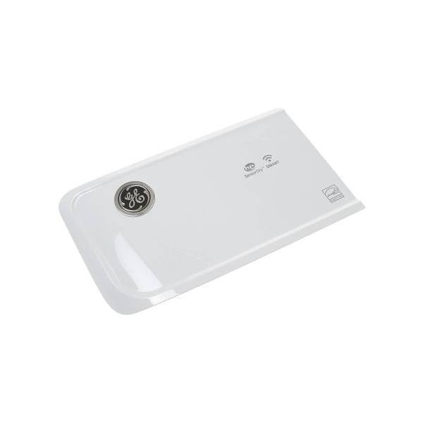 GE Handle Face And Badge Le White, Part # Hotwh01x30840