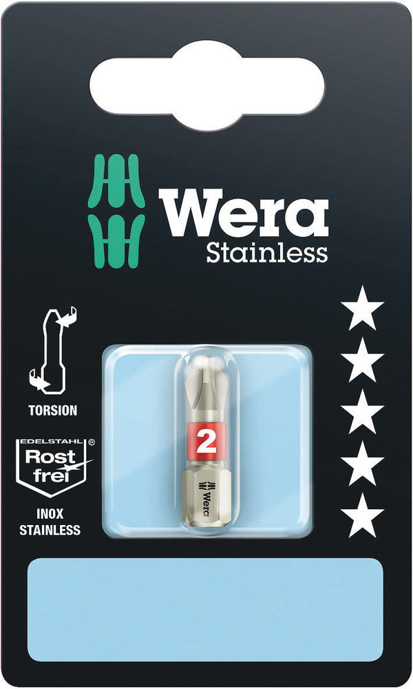 3851/1 TS SB bits, stainless, PH bits, 25 mm