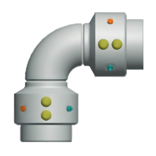 OPW 3860-0201 2 in. Ductile Iron Style 60 Swivel - Female NPT x Female NPT End Connections, Nitrile