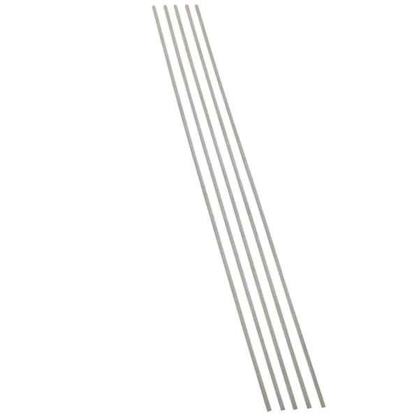 Palisade 94" Vinyl Backsplash Accessory L Trim, Polar Frost, Package Of 5