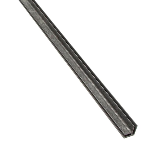 Palisade 94" Vinyl Backsplash Inside Corner Trim, Cracked Slate, Package Of 5