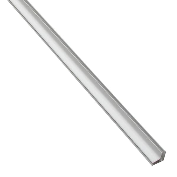 Palisade 94" Vinyl Backsplash Inside Corner Trim, Dusty Pearl, Package Of 5
