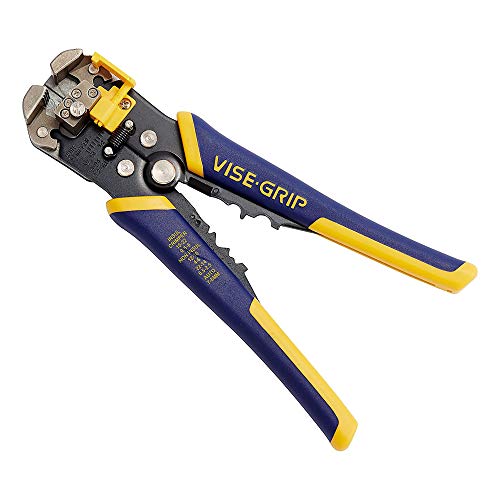 IRWIN VISE-GRIP Wire Stripper, Self-Adjusting, 8-Inch (2078300)