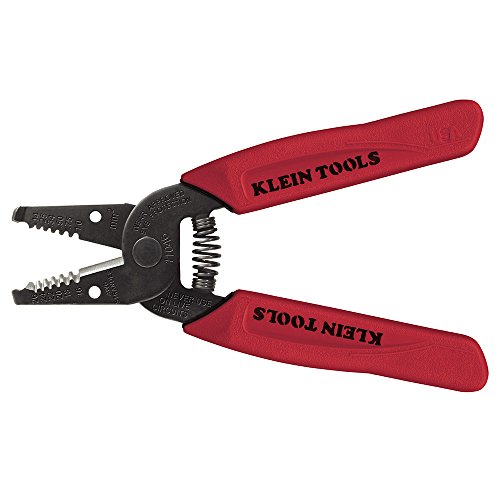 Klein 11046 6 1/4-Inch Wire Stripper/Cutter (Red)