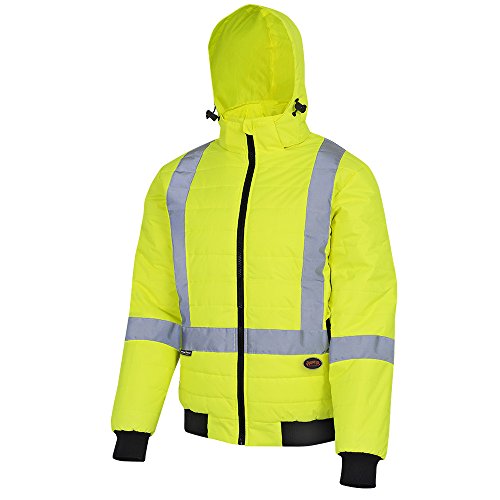 Pioneer V1170260 Hi-Viz Puffy Jacket