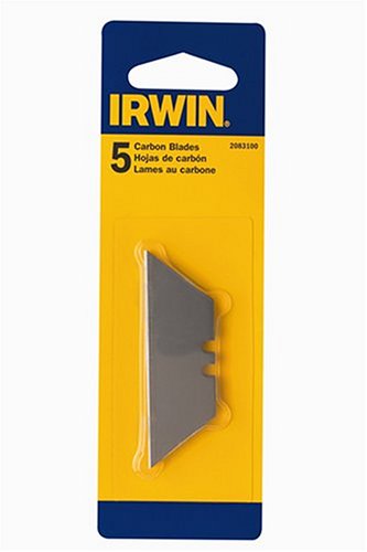 Irwin Industrial 2084100 5 Pack Bi-Metal Blue Blade Utility Blades