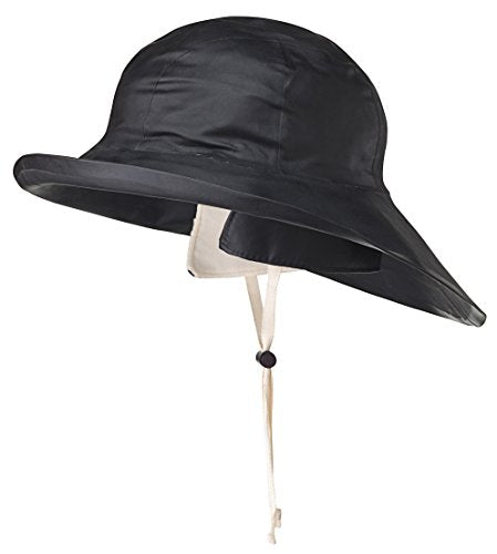 Pioneer V3035070 Heavy-Duty Premium Sou’Wester Rain Hat, Dry King Fully Cotton Lined