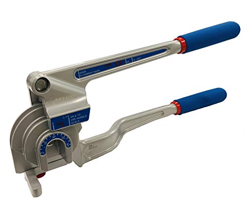 Imperial Tool 370FH Triple Header Tube Bender, 3/16, 1/4, 3/8 and 1/2