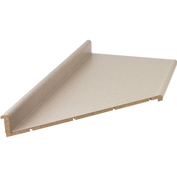 VT Industries 25"D X 8'L Mystique Dawn Kitchen Laminate Countertop Left Miter