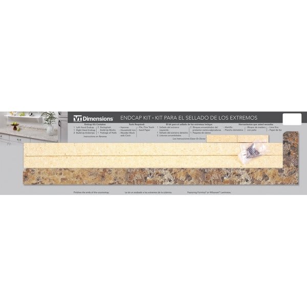 Vt Industries Kitchen End Cap Kit (Butterum Matte)