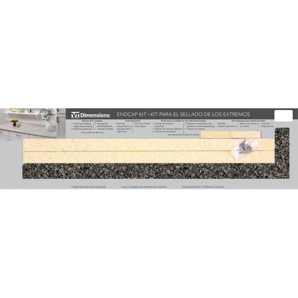 Vt Industries Blackstar Matte Kitchen End Cap Kit