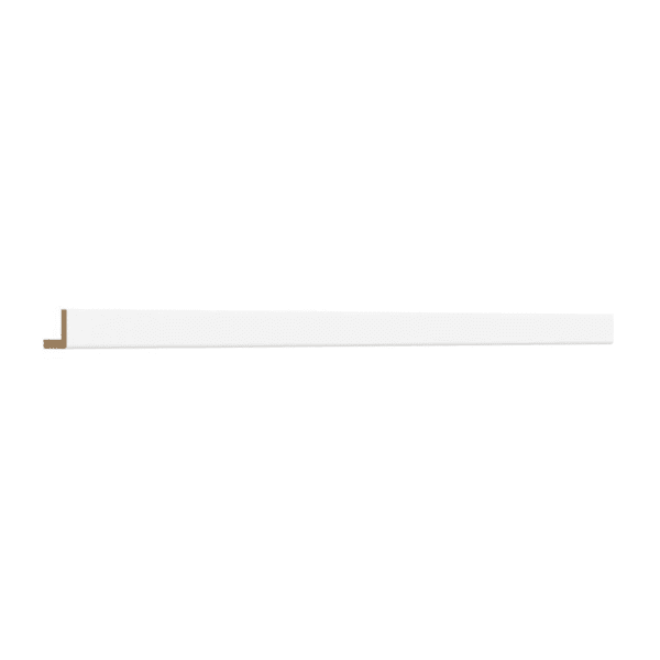 Hampton Bay Designer Series Melvern, Edgeley, Elgin 1" W x 96" H x 1" D Assembled Molding, White