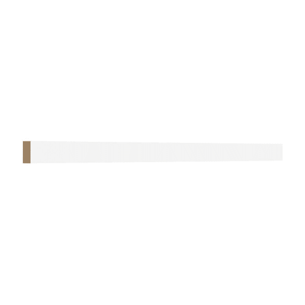 Hampton Bay Designer Series Melvern, Edgeley, Elgin 2" W x 96" H x 0.625" D Assembled Molding, White
