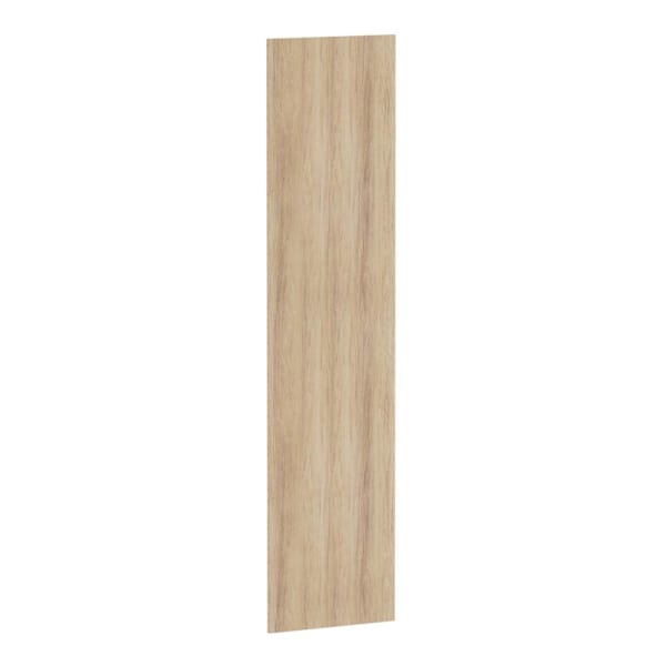 Hampton Bay Designer Series Renly 23.701" W x 96" H x 0.625" D Assembled Slim Shaker Panel, Sandstone