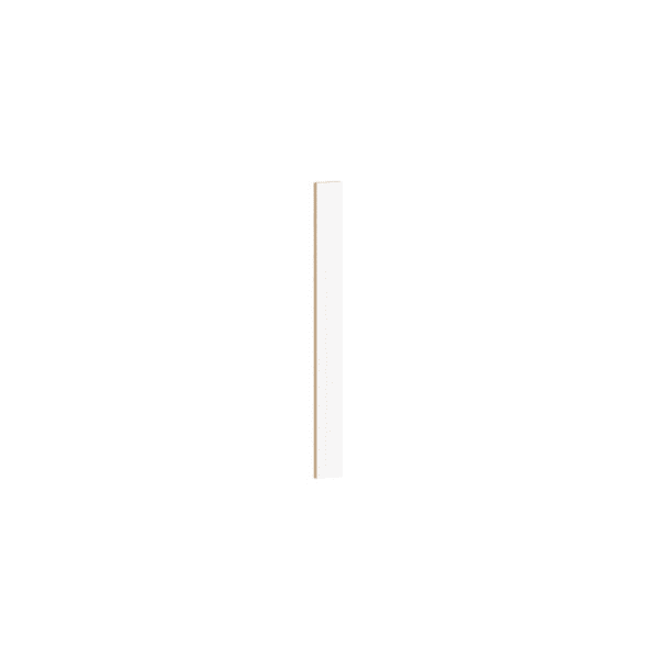Hampton Bay Designer Series Melvern, Edgeley, Elgin 3" W x 30.29" H x 0.625" D Assembled Filler, White