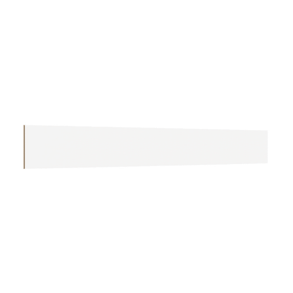 Hampton Bay Designer Series Melvern, Edgeley, Elgin 4.25" W x 0.25" D x 96" H Assembled Molding, White