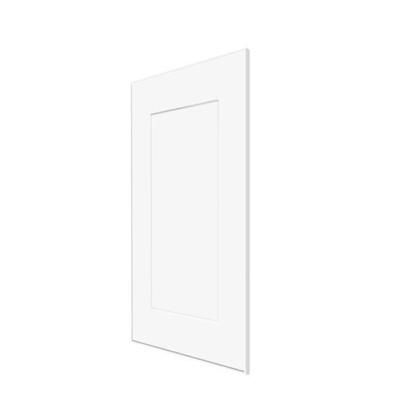 Newport 0.75 In. W X 24 In. D X 34.5 In. H Matching Base End Panel In Pacific White