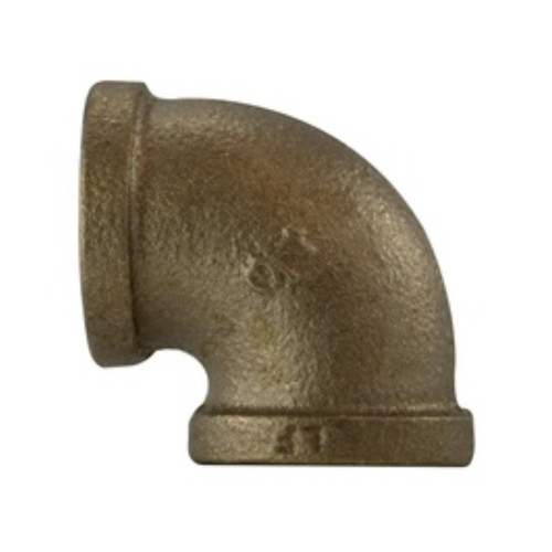 Midland Industries 44104LF 90° Elbow, Lead Free Bronze, 3/4 in. FNPT x 3/4 in. FNPT