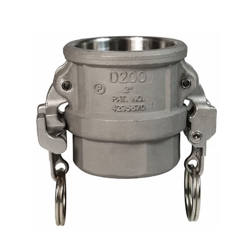 Dixon HAD300EZ 3 in. Cam & Groove Hastelloy Type D Coupler - Female NPT