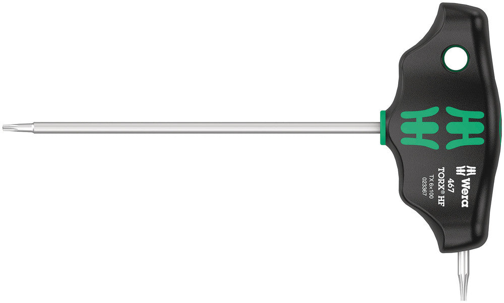 467 TORX HF T-handle screwdriver with holding function