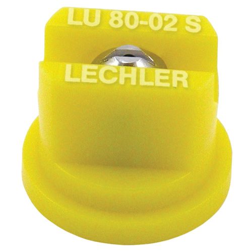 Nozzle Flat Fan, 80°, Yellow, 4-Pack