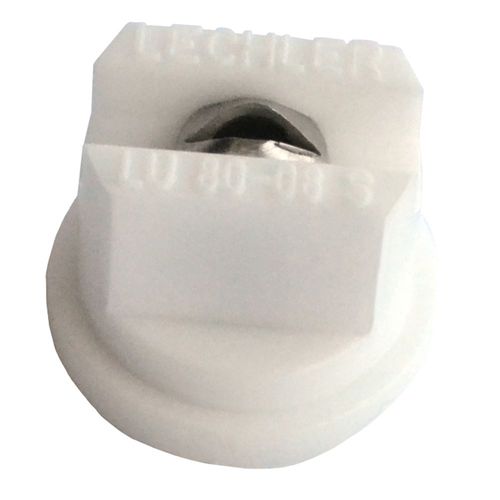 Nozzle Flat Fan, 80°, White, 4-Pack