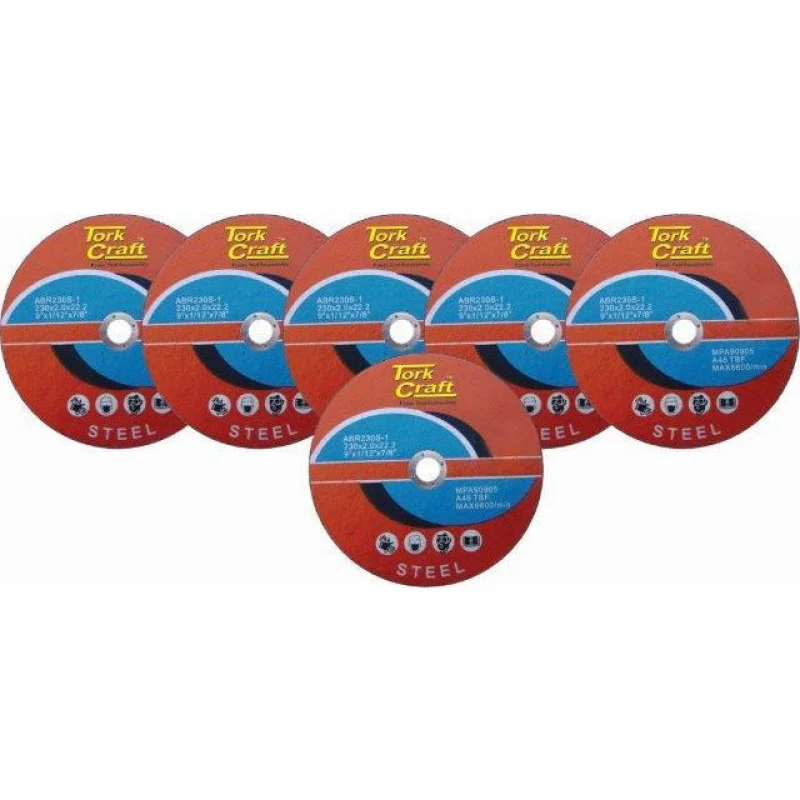 5 + 1 CUTTING DISC STEEL 230 x 3.0 x 22.2MM