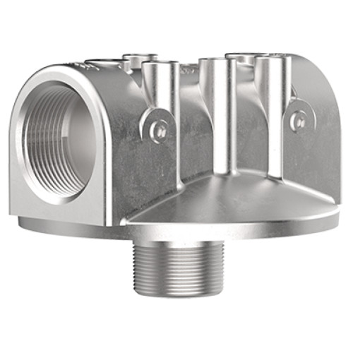 Cim-Tek 51011 1 1/4 in. NPT Aluminum Industrial Adapter for 40 Series Filters