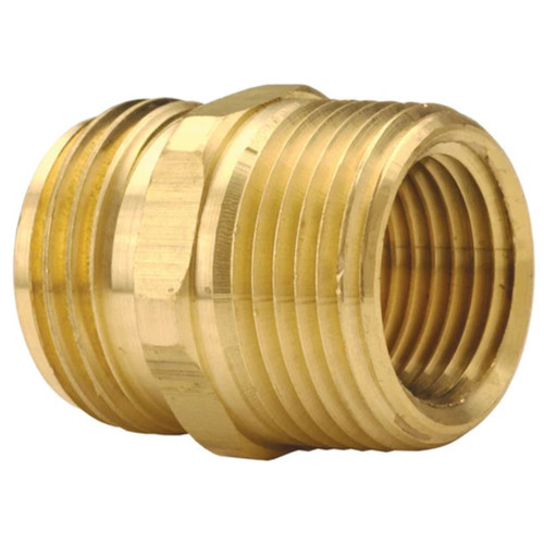 Dixon 5141212C 3/4 in. Male GHT x 3/4 M NPTF x 1/2 Female NPTF Garden Hose Fitting