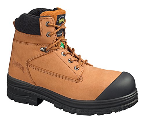 Pioneer V4610130 6-inch Steel Toe Bumper Cap Leather Work Boot CSA Class 1