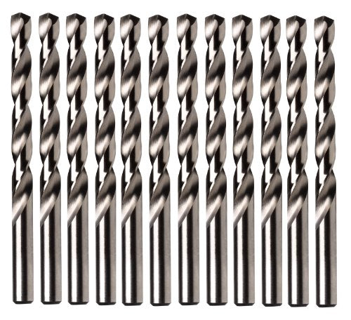 Irwin Tools 63115 15/64-Inch Cobalt Alloy Steel 135-Degree Jobber Length, Pack of 12