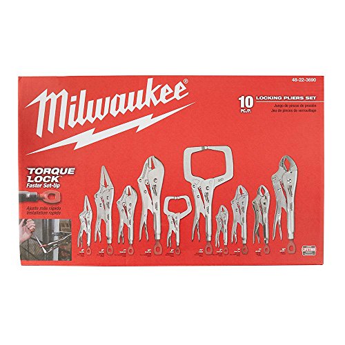 MILWAUKEE 10-Piece Torque Lock Pliers