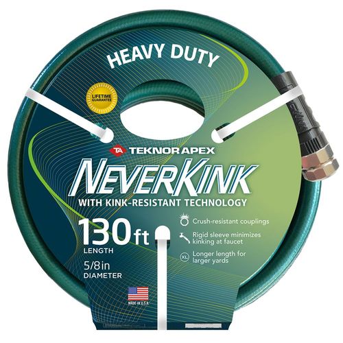 NeverKink 5/8 In. x 130 Ft. Heavy Duty Garden Hose