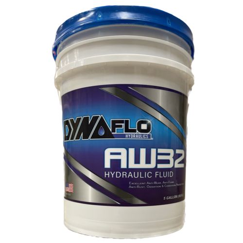 DYNAFLO Premium AW-32 Hydraulic Fluid, 5 Gallons