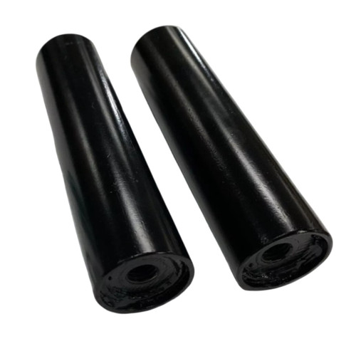 Merritt 573-2 1 1/2 in. ID x 8 in. Length Zinc Plated Mounting Post (Set of 2)