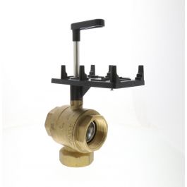 Siemens 599-10372 2" 3-Way Ball Valve NPT 100Cv