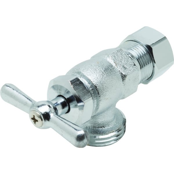 Brass Washing Machine Valve 1/2" Comp