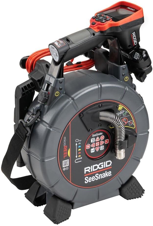 RIDGID 70728 SeeSnake microREEL CA-350 Video Inspection System