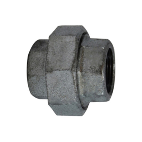 Midland Industries 64605 Union Fitting, Galvanized, 1 in. FPT x 1 in. FPT,150 PSI