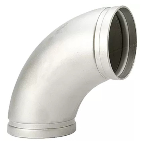 Anvil Gruvlok FIG 7050SS 90° Degree 304 Stainless Steel Elbow - Schedule 10